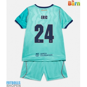 Billiga Barcelona Eric Garcia #24 Tredjeställ Barn 2026-27 Kortärmad (+ Korta byxor)
